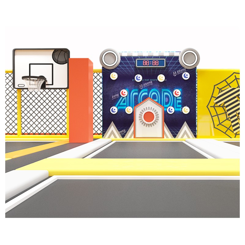 Indoor Playground Manufacturer - Trampoline Theme Amusement Park