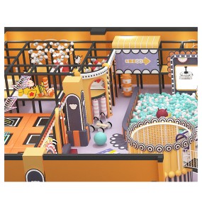 Indoor Playground Factory - Pumpkin Theme Large Playground