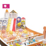 Indoor Playground Manufacturer - Huge Foam Cube Slide Trampoline