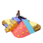 Indoor Play Center Supplier - Kids Colorful Soft Play Climbing