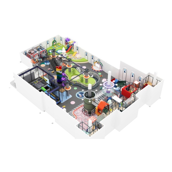 Indoor Playground Supplier - New Design Tag Interactive Arena