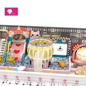 Indoor Play Center Manufacturer - Fun Zone Trampoline Slide