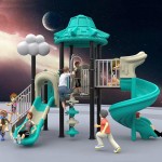 Outdoor Playground Supplier - Engineering Plastics Swing Slide Set
