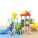 Outdoor Playground Equipment Factory - Children Playground Slide Set