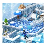 Indoor Playground Equipment Supplier - Macaron Theme Ball Pit Slide