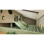 Indoor Playground Manufacturer - Customized Large Plastic Slide Swing