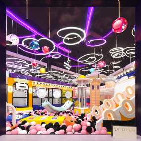 Indoor Playground Manufacturer - China Macaron Theme Ball Pit