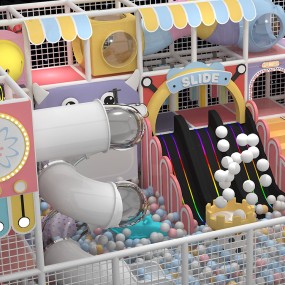 Indoor Playground Factory - Mixed Colour Certified Ball Pool