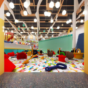 Indoor Playground Manufacturer - Large Maze Ninja Challenge