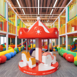 Indoor Playground Factory - Custom Size Carousel Maze Commercial
