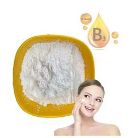 Cosmetic Grade Skin Supplements Niacin Vitamin B3 B6 98% Vitamin B3 Nicotinamide Powder