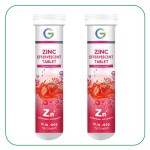 Ausreson Health Zinc Effervescent Tablets Immune Boost Vitamin C 1000 Plus Supplement Zinc Effervescent Tablets