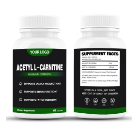Ausreson Private Label Acetyl L-Carnitine Capsules OEM Private Label for Brain Function Support Memory Attention