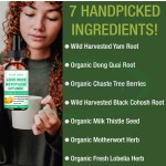 Ausreson Menopause Drop Menstrual Hormonal Balance Support Herbal Supplement Menopause Liquid Drops