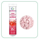 Ausreson Health Zinc Effervescent Tablets Immune Boost Vitamin C 1000 Plus Supplement Zinc Effervescent Tablets