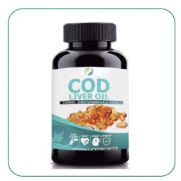 Ausreson OEM Herbal Supplement Vitamin Omega 3 Softgel Capsule Price 500mg 1000mg Halal Bulk Cod Liver Oil Capsules