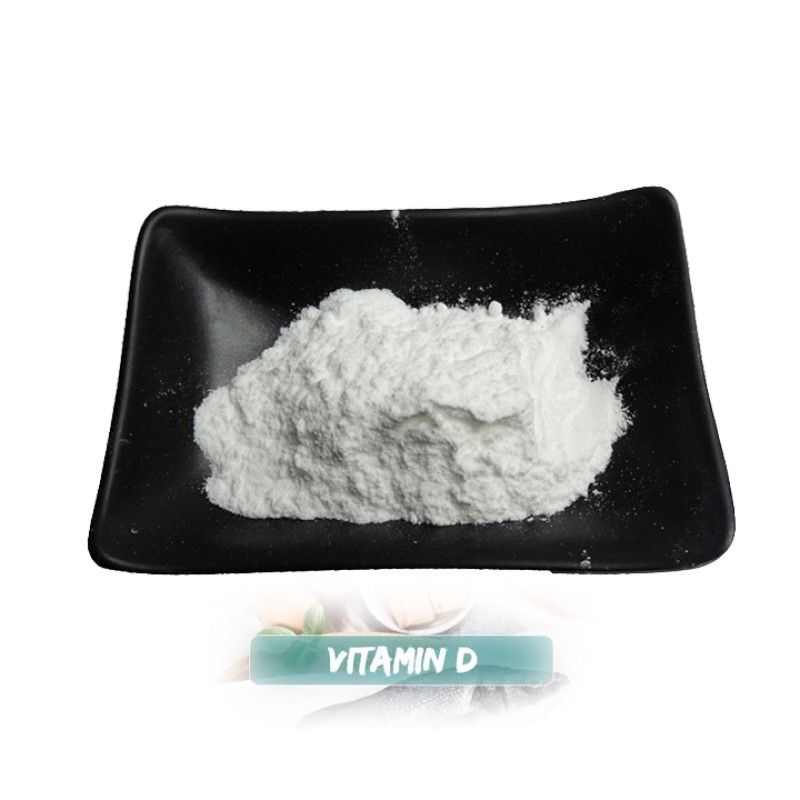 Food Grade Pure Vegan Vitamin D3 K2 Supplements Raw Materials Bulk Cholecalciferol 10000 Iu 50000iu Vitamin D3 Powder
