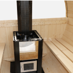 Outdoor Sauna Manufacturer - 4-Person Outdoor Wood Barrel Sauna