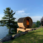Barrel Sauna Supplier - New Traditional Canadian Red Cedar Outdoor