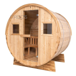 Wood Sauna Factory - Prefabricated Wood Sauna Steam Combined