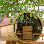 Barrel Sauna Room Supplier - High Quality Outdoor Traditional Barrel