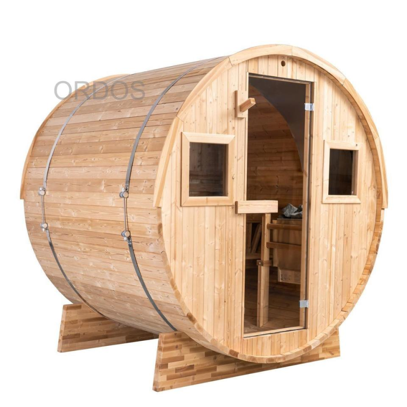 Wood Sauna Factory - Prefabricated Wood Sauna Steam Combined