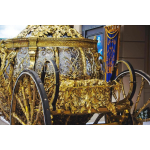 Electric Carriage Supplier - Electric Royal Pumpkin Gold Horse-Drawn