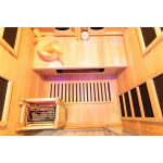 Sauna Room Manufacturer - 2-Person Canadian Hemlock Red Cedar