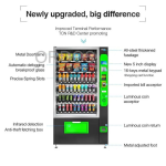 Combo Vending Machine Supplier - Customized Metal Drink Snack Combo