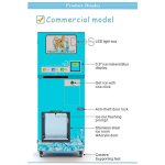 Ice Vending Machine Supplier - Commercial 140kg Ice Cubes Self-Service