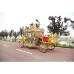 Gold Carriage Manufacturer - Royal 8 Gold Carriage Horse Drawn