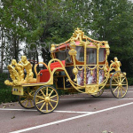 Gold Carriage Manufacturer - Royal 8 Gold Carriage Horse Drawn