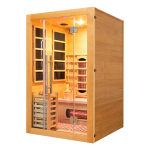 Sauna Room Manufacturer - 2-Person Canadian Hemlock Red Cedar