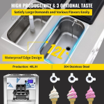Ice Cream Machine Supplier - Commercial 2500W Automatic Soft Ice