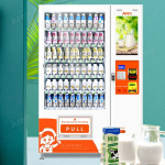 Automatic Vending Machine Manufacturer - Automatic Touch Screen Combo Milk
