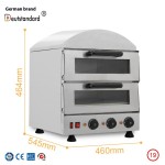Pizza Oven Supplier - Commercial Single Double Layer Electric Gas