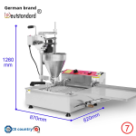 Donut Maker Factory - Commercial 220V Fully Automatic Electric