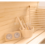 Outdoor Sauna Manufacturer - 4-Person Outdoor Wood Barrel Sauna