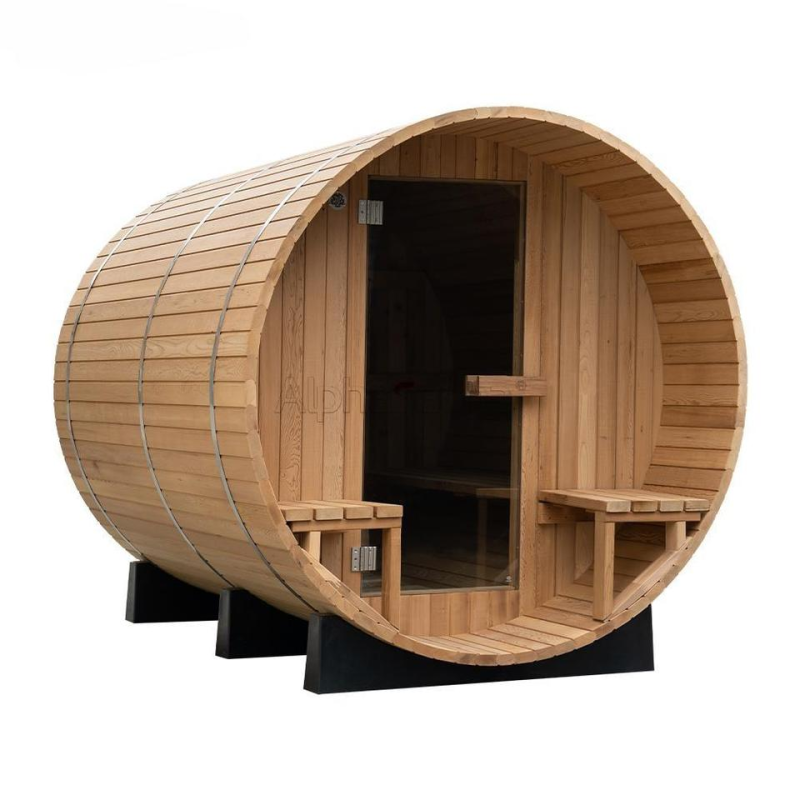 Barrel Sauna Room Supplier - High Quality Outdoor Traditional Barrel