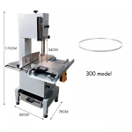 Bone Cutter Manufacturer - Commercial 1500W Electric Countertop Bone