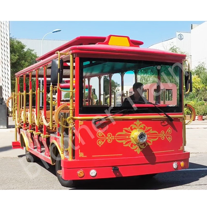 Popular Attraction Manufacturer - 2024 Popular Attractive Sightseeing Tram