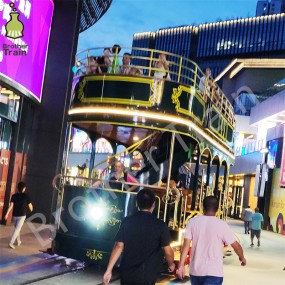 Double Deck Factory - Double Deck Tracked Trolley Electric Trackless