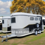 Horse Float Factory - Straight Load Camping 2 Horse Trailer