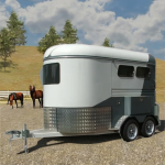 Horse Trailer Factory - Straight Load 2-Horse Safety Float