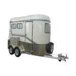 Horse Float Factory - Straight Load Camping 2 Horse Trailer