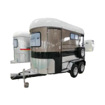 Horse Float Supplier - Straight Load 2Horse Trailer Floats