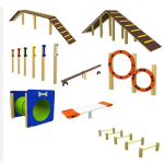 Dog Playground Equipment Manufacturer - Park Training Outdoor Setup