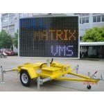 VMS Sign Trailer Manufacturer - 4 Color GW-VM 400C Display