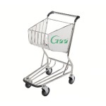 Airport Trolley Factory - Stainless Steel 4 Wheel Brake Luggage Cart