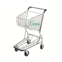 Airport Trolley Factory - Stainless Steel 4 Wheel Brake Luggage Cart